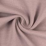 Waffle jersey Clarissa light old pink (435)