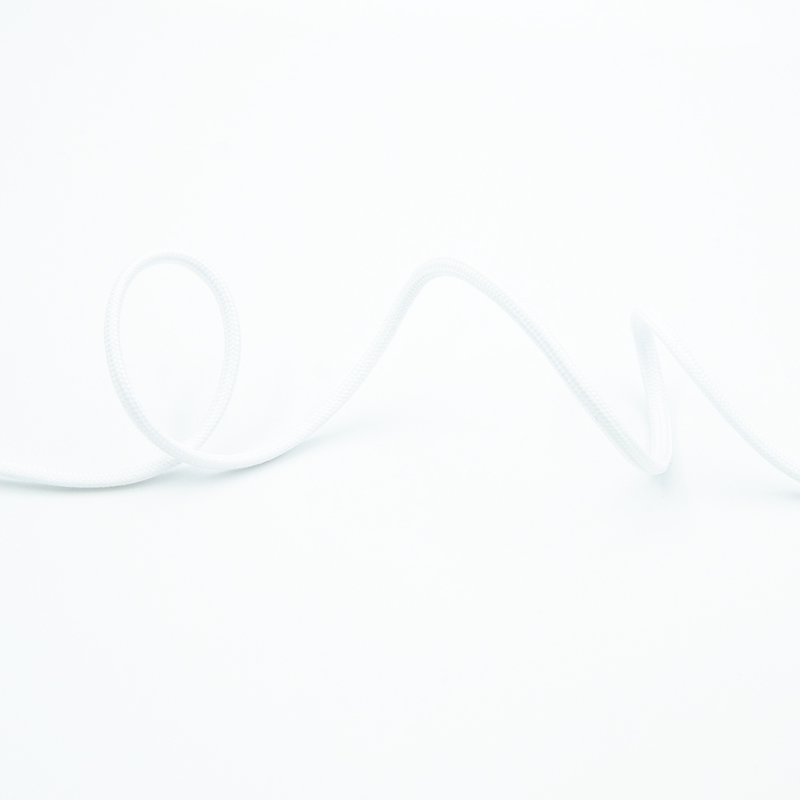 Braided cord - 3mm - white (st01)