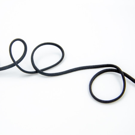Braided cord - 3mm - black (st14)