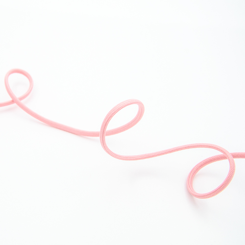 Lace cord braided - 3mm - rose (st74)