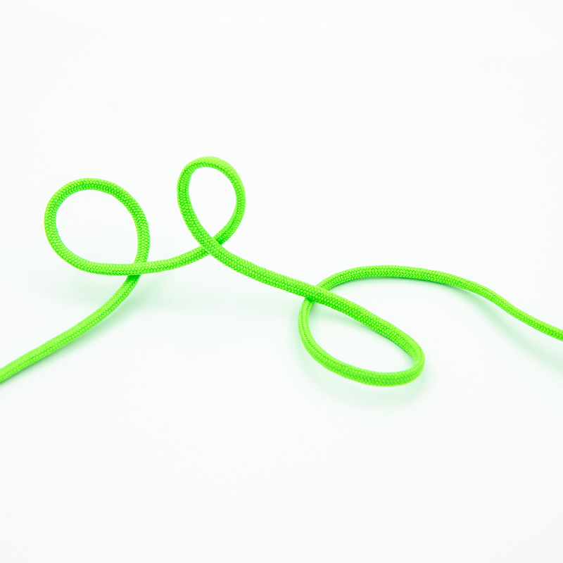 Cordon tressé - 3 mm - vert fluo (st102)