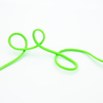 Lace cord braided - 3mm - neon green (st102)