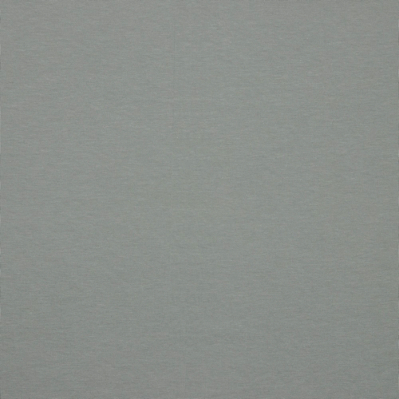 french terry bio - gris moyen uni (v)
