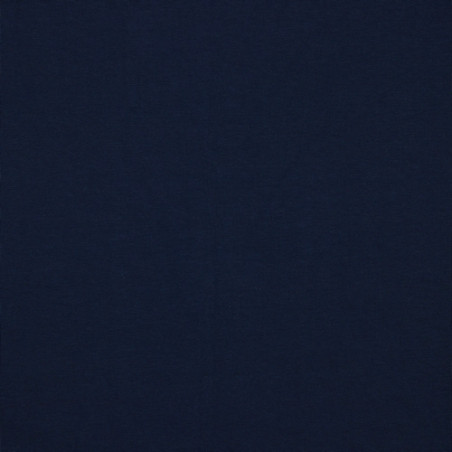 Bio French Terry - uni bleu marine (v)