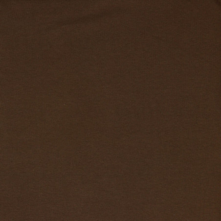 Bio French Terry - uni brun (v)