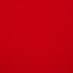 Organic french terry - plain red (v)