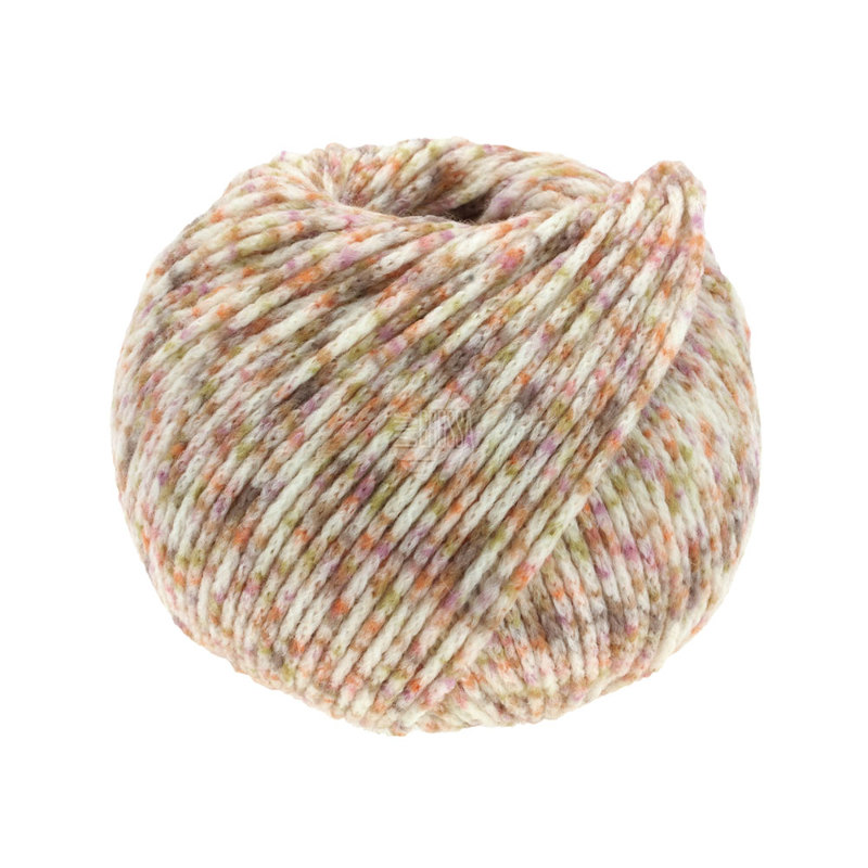 Lana Grossa - Cool Merino print off white / lilac (106)