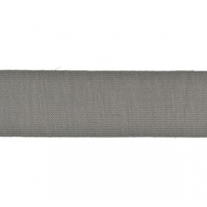 Ruban de bordure jersey - gris argenté (qt)
