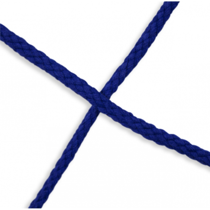 Cotton cord 6mm cobalt (qt)