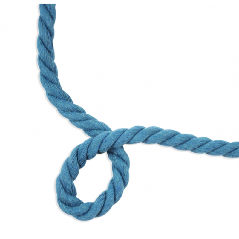 Cotton cord chunky 11mm aqua (qt)