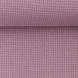 Waffle jersey Clarissa pink (433)