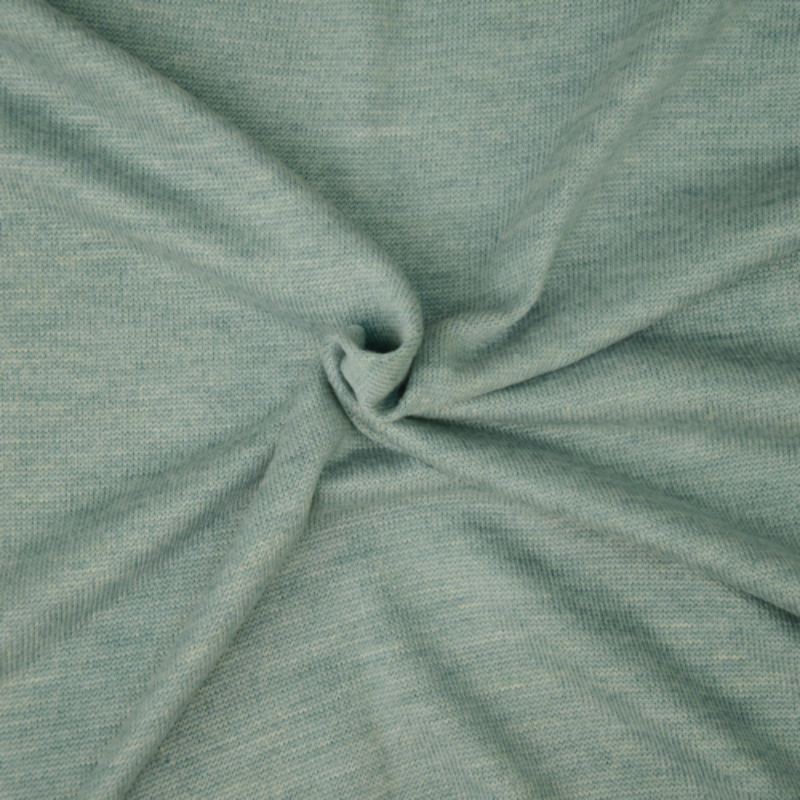 Merino knit - Maglia smoky mint melange