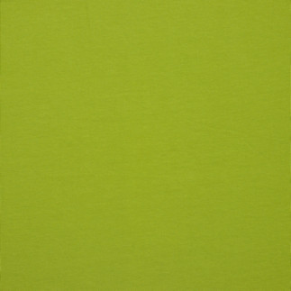 Bio French Terry - uni citron vert (v)