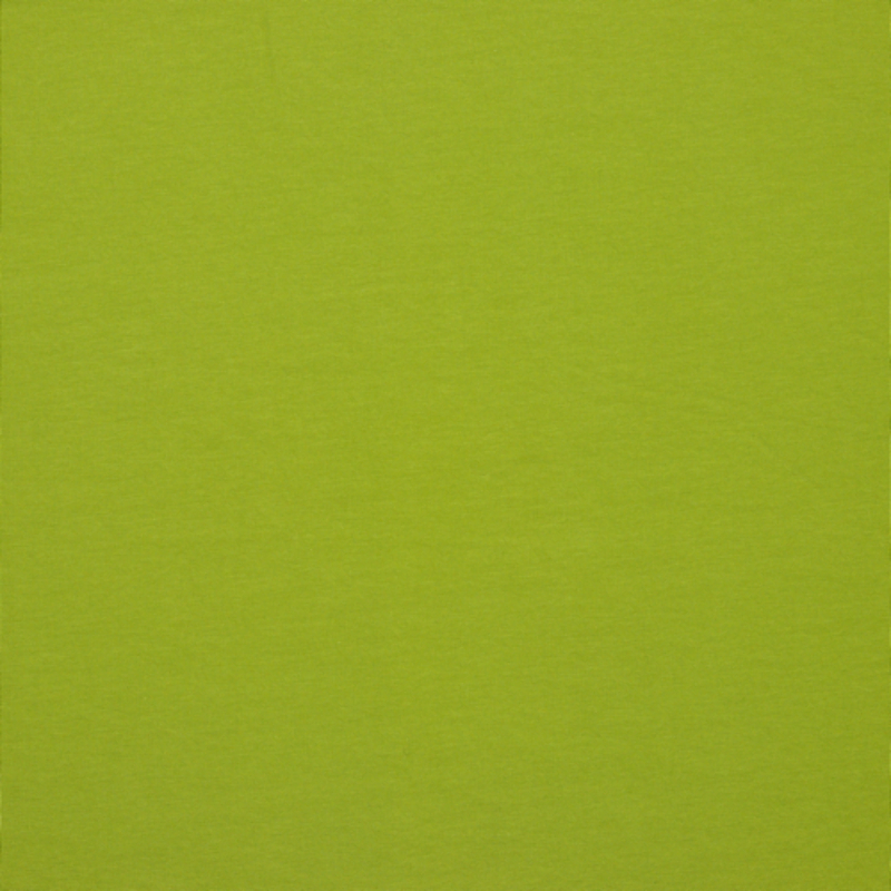 Organic french terry - plain lime (v)