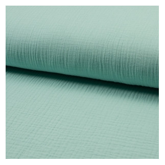 Musselin - Baby Uni menthe