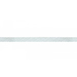 Flat cord Lurex - 8mm mint / silver