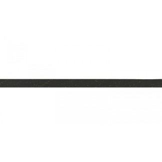 Flachkordel Lurex - 8mm schwarz / irisierend