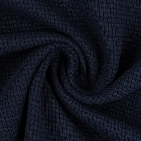 Waffle jersey Clarissa navy (599)