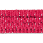 Glitzertaschengurtband 30mm - pink