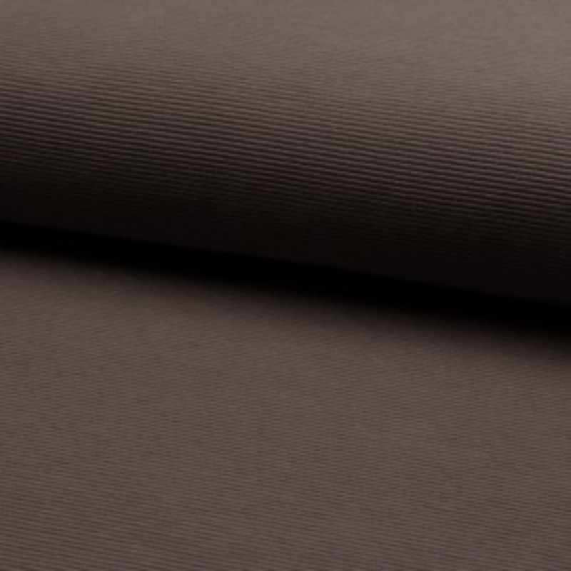 Ottoman Jersey Knit - dark taupe