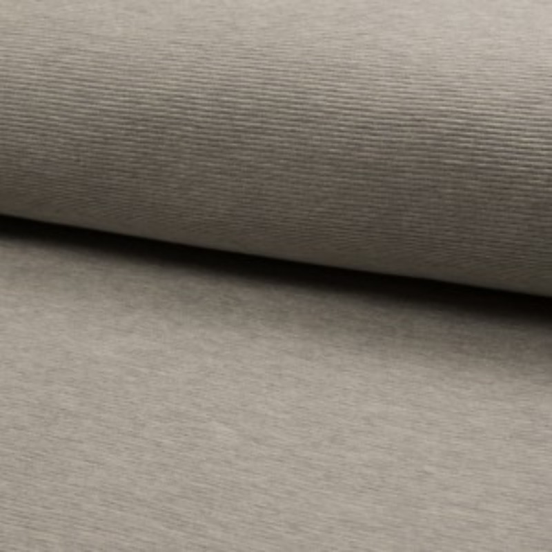 Jersey ottoman - gris chiné