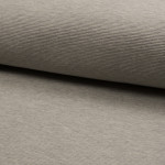 Jersey ottoman - gris chiné