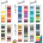 Aerofil color chart