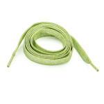 Cordon fini 10mm  - metallic vert clair 120cm