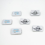 Woven Label - Urmelis Stoffwelt - Camping weiss