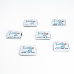 Woven Label - Urmelis Stoffwelt - Sewing machine white