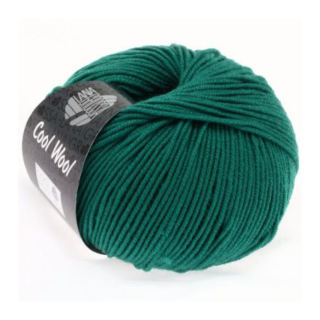 Lana Grossa - Cool Wool vert pétrole (2015)