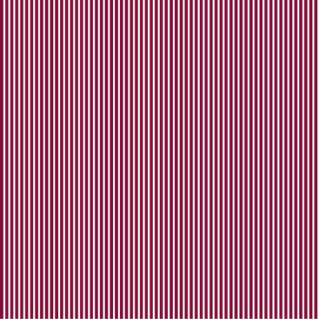 Cotton poplin - Stripe cherry red/white (v)