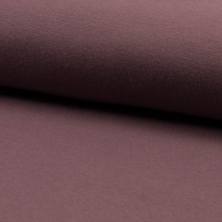 Manchettes bio lisses mauve (qt)