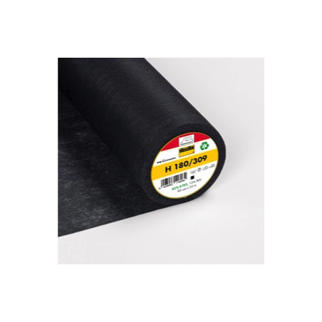 Entoilage thermocollant H180 noir
