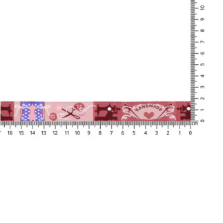 Sangle - Fait main rose viola