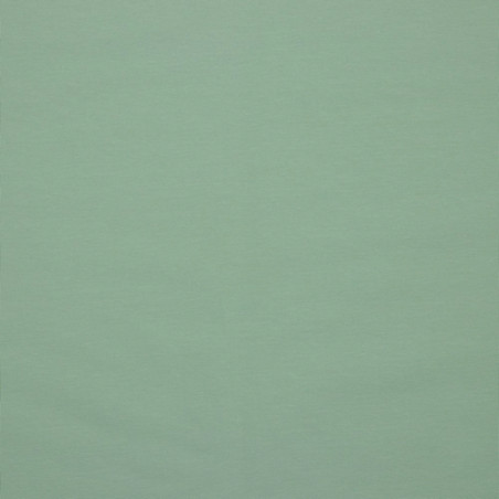 Bio French Terry - uni vert pastel (v)