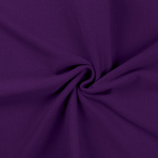 Bündchen glatt violett (qt)