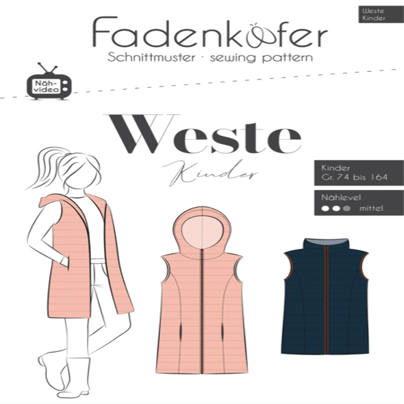 Fadenkäfer - Weste Kinder