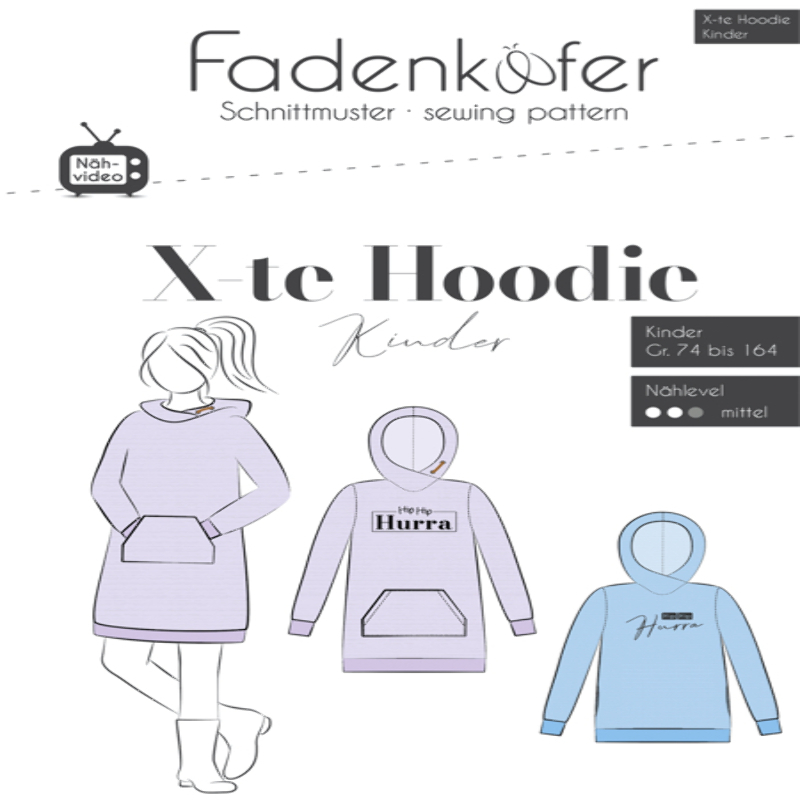 Fadenkäfer - X-te Hoodie Kinder