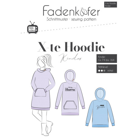 Thread Beetle - X-th Hoodie Kids