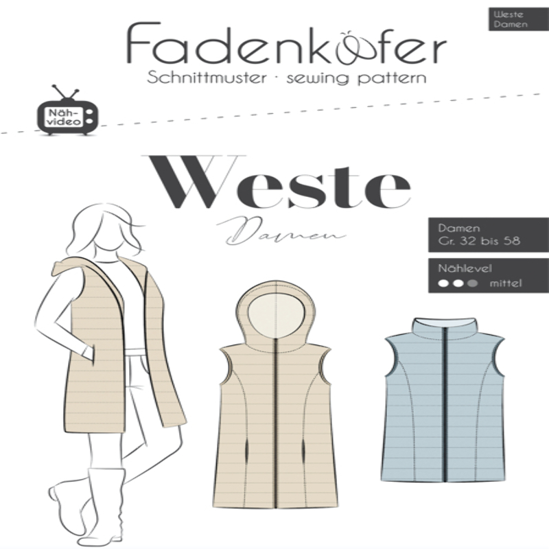 Fadenkäfer - Weste Damen