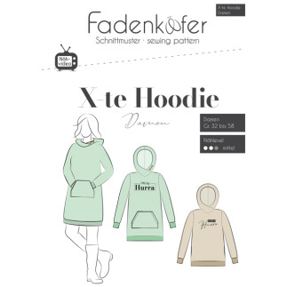 Sweat à capuche Thread Beetle pour femme - X-th