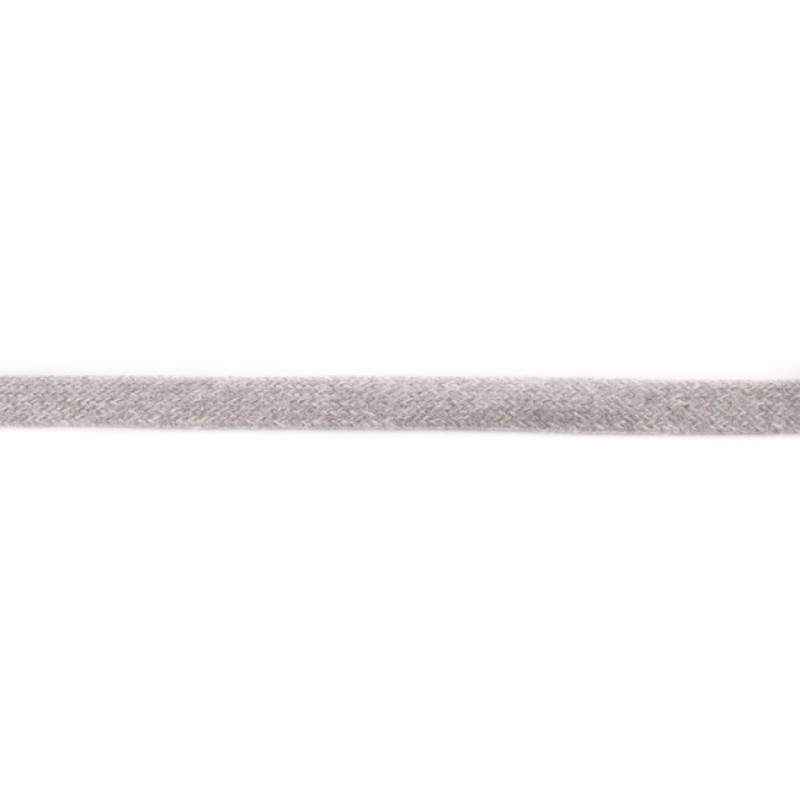 coton tissé 17 mm gris clair chiné