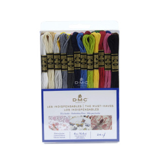 Stickgarn - DMC Sticktwist Mouliné Set - Essential