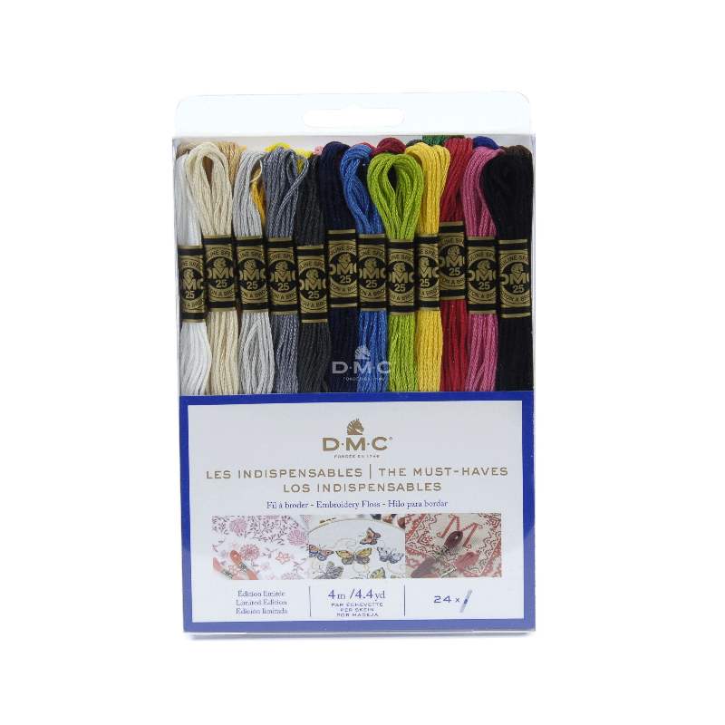 Embroidery yarn - DMC Sticktwist Mouliné Set - Must Have