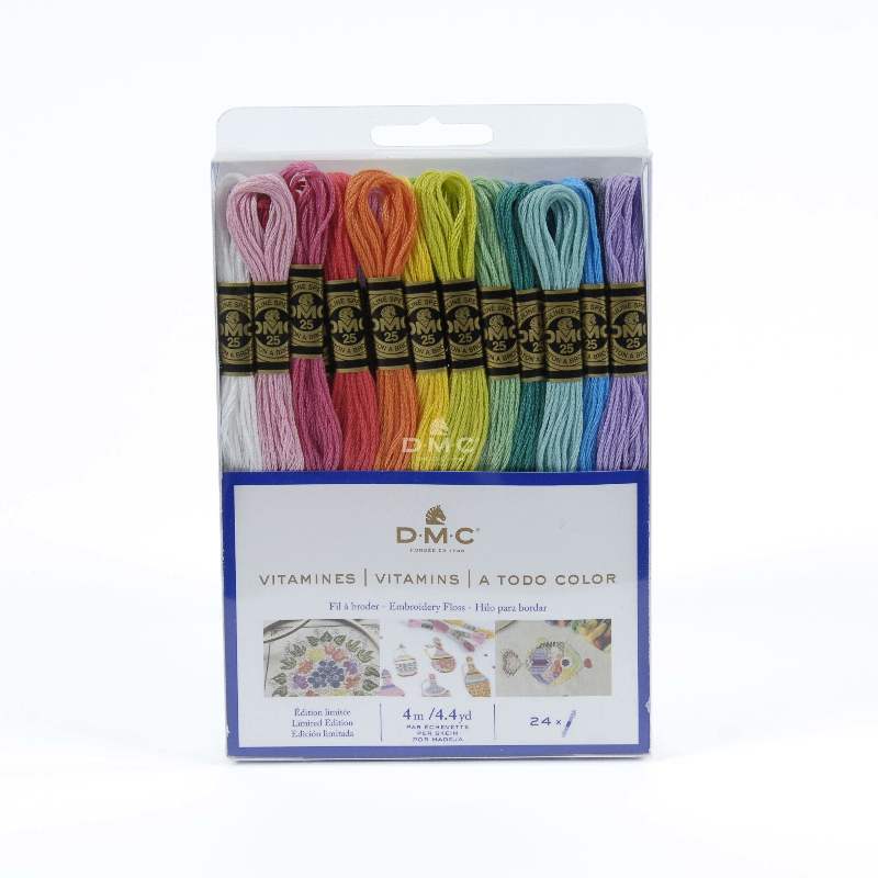 Embroidery thread - DMC Embroidery Floss Mouliné Set - Vitamins
