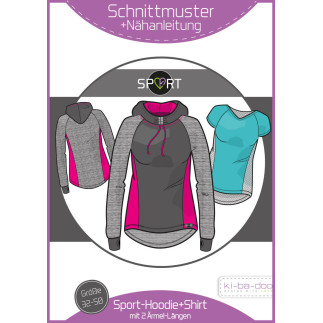 Ki-Ba-Doo sports hoodie/shirt for women