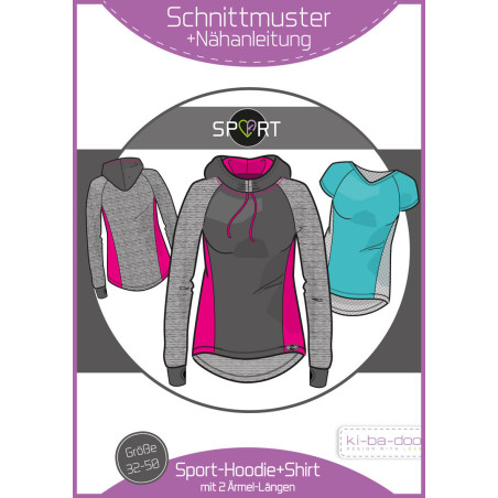 Ki-Ba-Doo sports hoodie/shirt for women