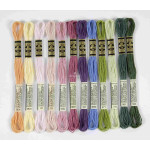 Embroidery yarn - DMC Sticktwist Mouliné Set - Florals