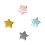 Silicone beads - star